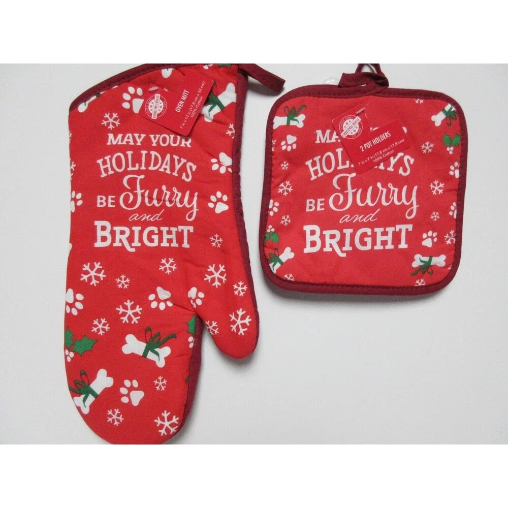 Christmas Kitchen Linens 